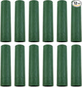 12pcs Garden post connector 16mm/0.63inch green garden post tube connector garden post connector suitable for garden wooden post plant support, etc