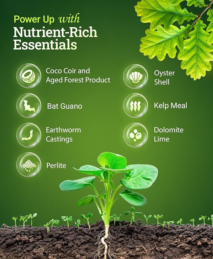 FoxFarm BushDoctor Coco Loco Soil Potting Mix, Triple-Washed for Reduced Salt, Retains Water, Includes Bat Guano & Earthworm Castings - Ideal for All Gardens 12 Quart