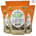 McCabe Organic Sun-Dried Zucchini - Organic Dehydrated Zucchini | Rich with Fiber & Minerals | USDA and CCOF Certified | Product of USA | 100g Pack of 3
