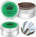 RattanView 2 Pcs 7 oz Grafting Wax Tin Weather Resistant Wax for Grafting Roses Fruit Bonsai Shrubs Wound Sealer Flexible Graft Sealer for Effective Tree Wound Repair(Classic)