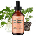 Root Drops - Liquid Rooting Hormone - Fast Growth for Cuttings | Less Shock in Water/Soil/LECA/Moss | Fits Pothos, Monstera, Philodendron & All Houseplants (4 oz) (1)