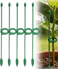 5 Pack Stackable Monstera Plant Support, Garden Plant Stakes for Indoor and Outdoor Plants, Climbing Plant Support Structures Plant Holder Stick Moss Pole for Support Tall Potted Plants (5 Pack)
