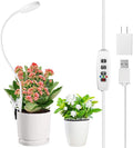 Grow Light for Indoor Plants Full Spectrum Plant Grow Lights 72 LED Plant Light Grow Lamp for Indoor Growing Pot Clip LED Plant Lamp (White, 1)