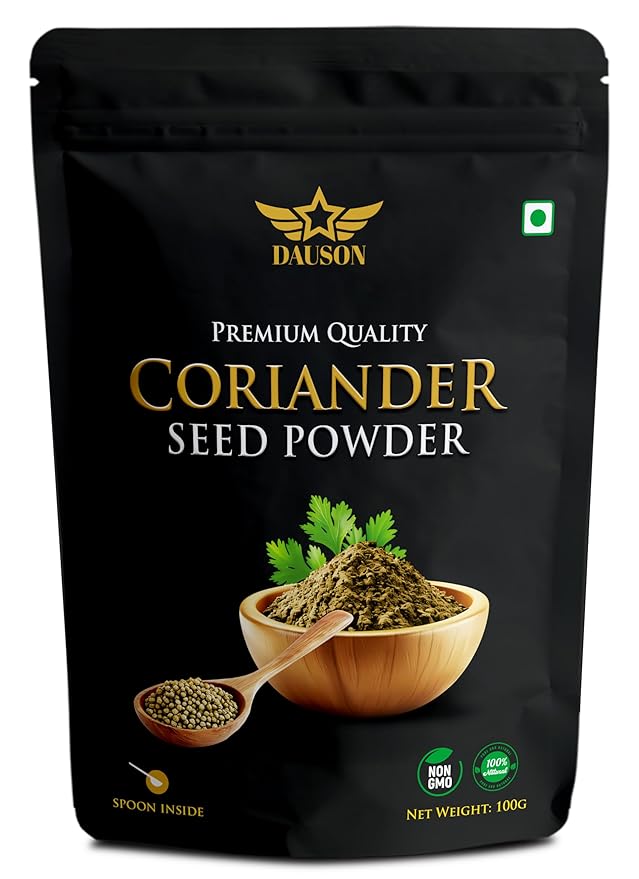 Coriander Seeds Powder – 100% Pure & Natural | Finely Ground Coriander Seeds | No Additives or Fillers | Aromatic, Earthy Flavor for Cooking | 25g Sample Available | Kitchen Essential for Global Cuisine