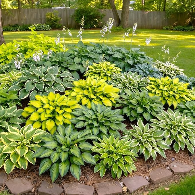 355+ Perennial Hosta Seeds for Home Garden - Shade-Tolerant Foliage Plant