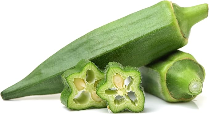 120 Clemson Spineless Okra Seeds for Planting - Heirloom, Non-GMO, USA Grown Seeds in Premium Waterproof Packaging - Lady's Finger, Gumbo, Bhindi by RDR Seeds