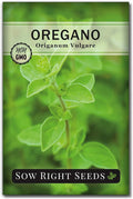 Sow Right Seeds - Oregano Seed for Planting - Non-GMO Heirloom- Instructions to Plant and Grow a Kitchen Herb Garden - Indoor or Outdoor - Gardening Gift - Produces Flavorful Leaves for Seasoning (1)