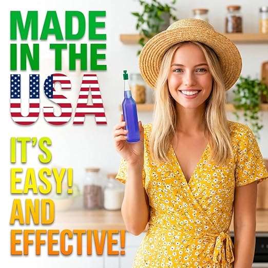 All-Purpose Liquid Plant Food Fertilizer (6-Pack) | Concentrated Nutrient Solution for Indoor & Outdoor Plants | Bloom Booster Nutrient Solution for Vibrant Growth & Strong Roots | Made in The USA