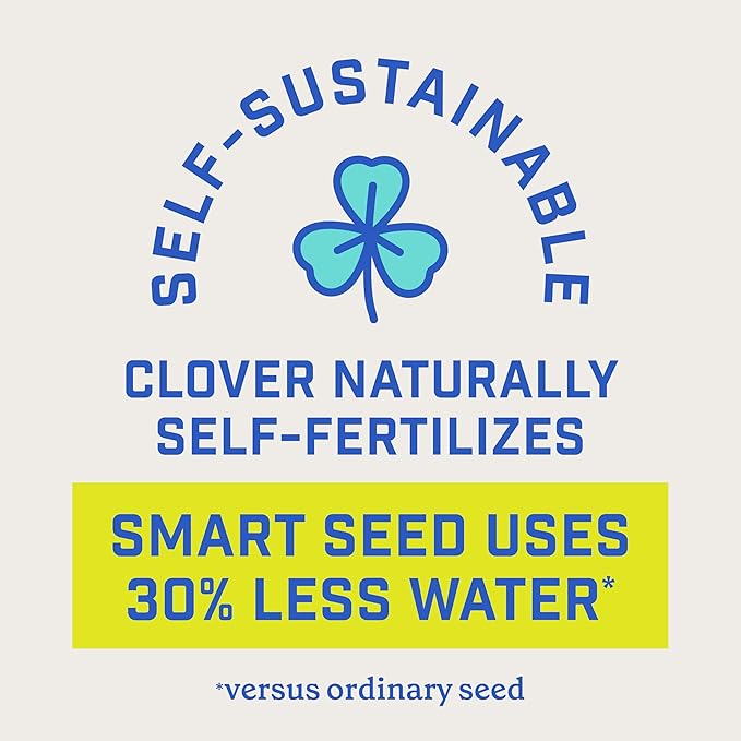 Pennington Smart Seed Clover and Grass Mix 7 lb (Pack of 2)