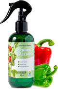 Pepper Leaf Spray Fertilizer by Perfect Plants | Premium Food Blend for Gardening Peppers | Harvest Delicious Peppers from Your Vegetable Garden (8 fl oz)