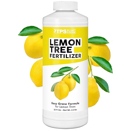 Lemon Tree Fertilizer – Liquid Plant Food for More Fruit, Better Flowering & Stronger Root Development, 32 oz