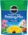 Miracle-Gro Moisture Control Potting Mix, For Container Plants, Protects against Over- and Under-Watering, 6 qt.