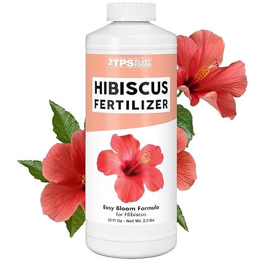 Hibiscus Fertilizer – Liquid Plant Food for More Blooms, Vibrant Color & Healthy Tropical Growth, 32 oz