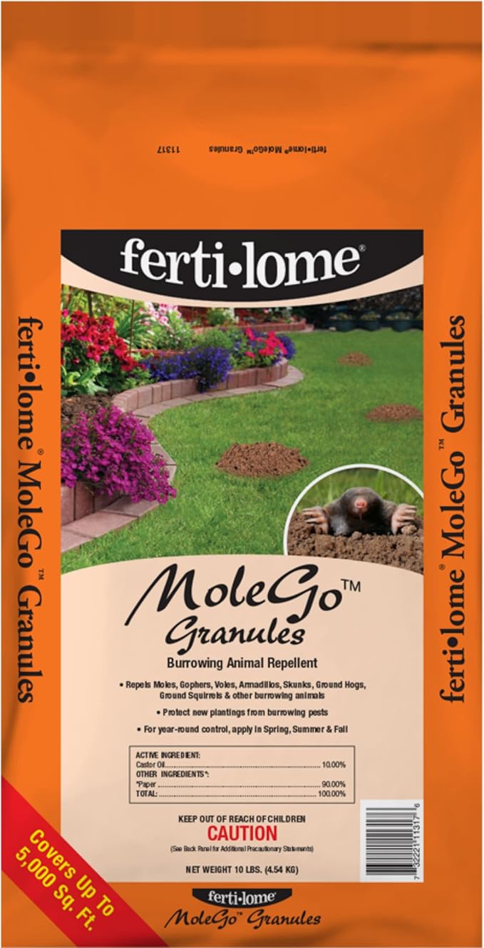 Fertilome (11317) MoleGo Granules (10 lbs.)