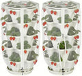 2 Pcs Vertical Plant Pot Insect Netting with Zipper, 39"x20" Stackable Planter Garden Net Cover, 3 to 5 Tier Planter Pot Insect Bird Barrier Protection Mesh for Strawberry Herb Flower Fruit Vegetable