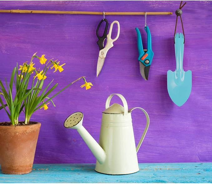 Mini Colorful Trowel Metal Garden Hand Shovels, 15 pcs Garden Tools for Kids Teens Adults Soil Planting Sand Box