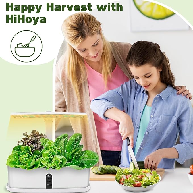 Salad Greens Seed Pod Kit, Grow Anything Kit for All Hydroponics Growing System, 14 Pods with 600+ Seeds of Red&Green Leaf/Romaine/Butter Head/Black Seeded Simpson/Red Sail and Marvel of 4 Seasons