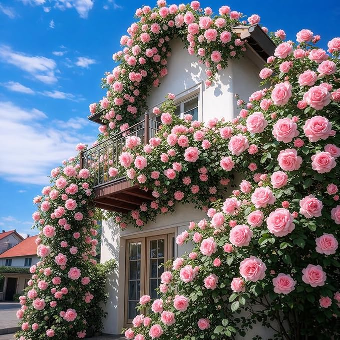 Mixed Color Rose Seeds for Planting – 298+ Seeds | Perennial Flowering Rose Bush & Climbing Varieties | Fragrant Garden Flowers for Outdoor Landscape & Trellises