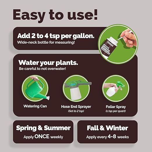 Worm Casting Tea Concentrate – Liquid Microbial Supplement for Living Soil, Stronger Roots & Healthier Plants, 1 Gallon