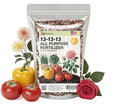 Gardenera 13-13-13 Slow Release Granular Fertilizer – All Purpose Plant Food 13 13 13 for Outdoor Grass, Vegetables, Roses, Flowers, Shrubs, Trees. Lawns, Gardens, Potted Plants (3 Quarts)