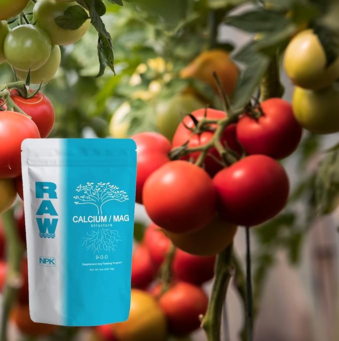RAW Calcium/Mag 8oz - Essential Combo for Plant Health - Boosts Cell Strength and Nutrient Uptake