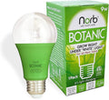 Norb NorbBOTANIC A19 LED Grow Light – Full-Spectrum 9W Plant Light, Mimics Sunlight for Seed Germination, Optimal Indoor Plant Growth, Herbs, Tropical, Houseplants, High-Intensity, E26 Base