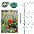 10 PCS Stackable Plant Supports, Supports Structural Plants, Tall Potted Plants, Ideal for Climbing Plants, Suitable for Indoor and Outdoor Gardening
