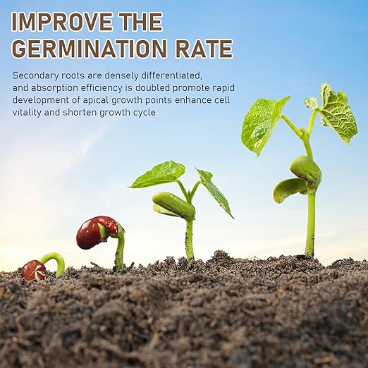 2PCS Soil Activator, Soil Activator for Plants, Organic SoilActivators and Fertilizers, for Most Plants Promotes Nutrient Absorption and Root Development