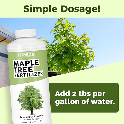 Maple Tree Fertilizer – Liquid Plant Food for Vibrant Color, Stronger Roots & Healthy Growth, 32 oz