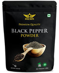 Black Pepper Powder for Cooking | Fine Powder Form,100% Pure, No Colors, No Additives | Kitchen Staple for Chefs, Home Cooks & Restaurants