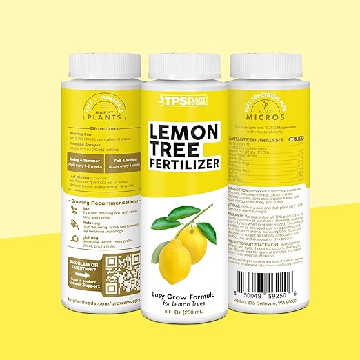 Lemon Tree Fertilizer – Liquid Plant Food for More Fruit, Better Flowering & Stronger Root Development, 32 oz