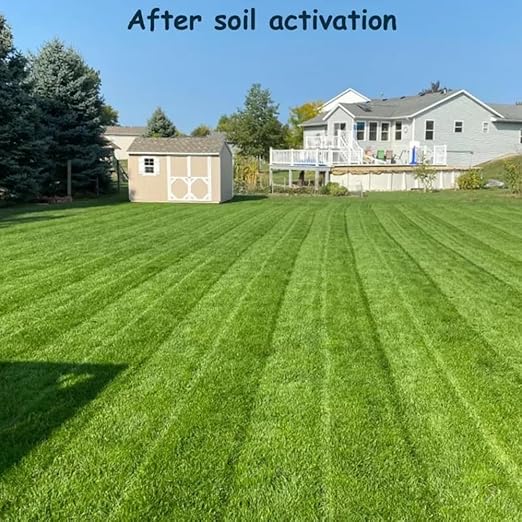 Viresta Soil Revitalizer - Viresta S-Oil Activator for Plants, Lawn & Garden Soil Conditioner - Plant Food Enhancer, Concentrated Humic Acid Formula - Promotes Root Growth & Nutrient Uptake (2Pcs)