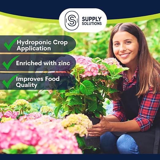 Supply Solutions 21-0-0-24S Ammonium Sulfate for Deep Green Plants - Soil Acidifier for Blueberry Blooms, Azalea and Magnolia Tree Fertilizer - Sulfur for Plants Nitrogen Fertilizer (10 Pounds)