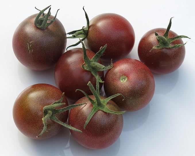 Seeds Vegetable Black Cherry Tomato Heirloom for Planting Non GMO - 25 Seeds