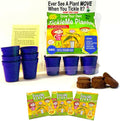 TickleMe Plant Deluxe Family Greenhouse Kit – Grow The Playful Plant That Closes Its Leaves When Tickled! Includes Mini Greenhouse, 3 Seed Packets, Soil Pellets & Pots – Fun Indoor Gardening Gift