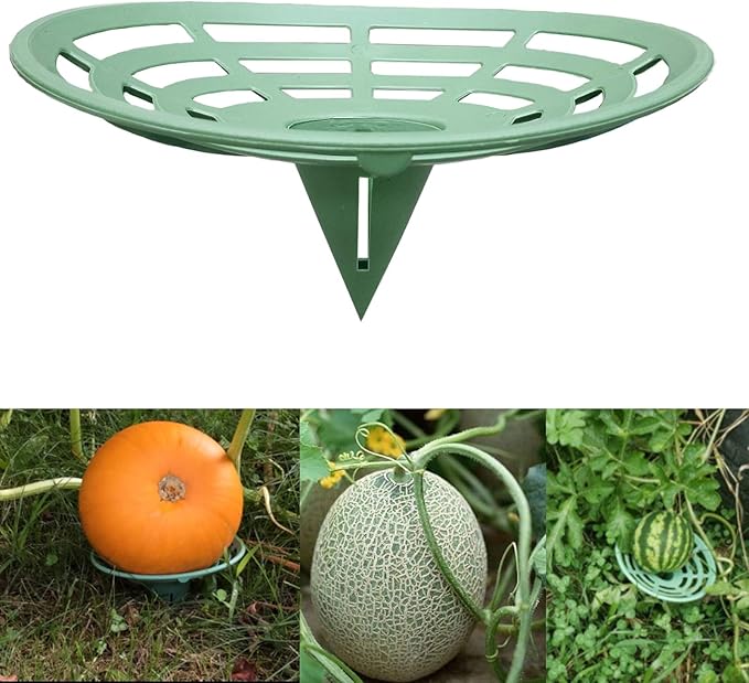 10 Packs Melon Cradle Pumpkin Stand, Harvest Basket, Garden Support Plant Trellis for Cantaloupe Melon, Squash, Watermelon