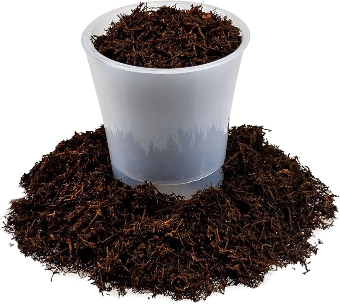 GARDENERA's Premium New Zealand Tree Fern - 1 Quart - Growing Medium for Orchids and Epiphytes | Provides Optimal Drainage and Aeration