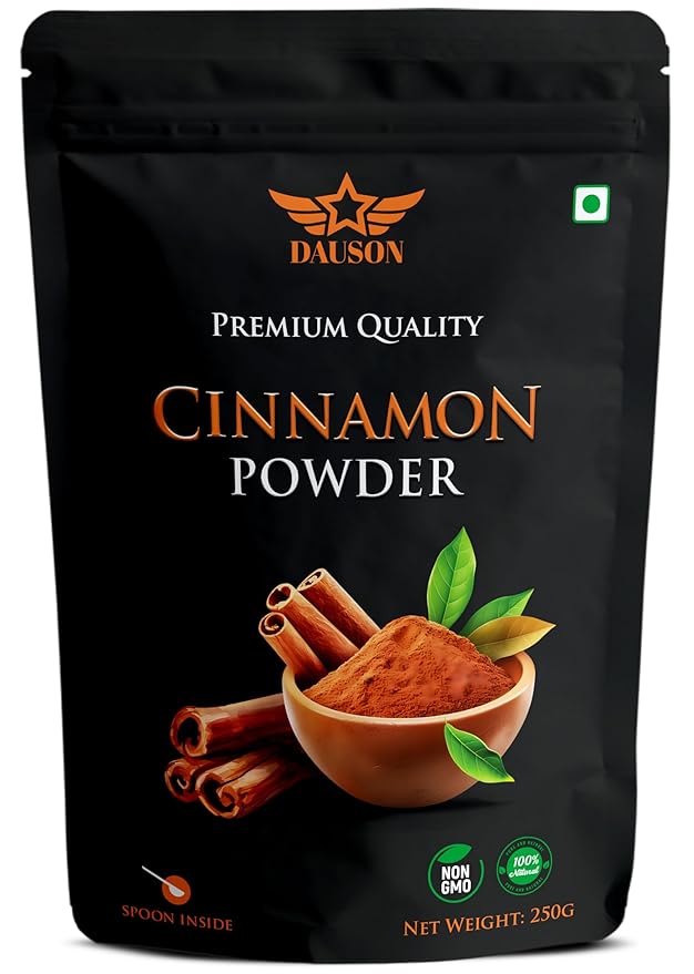 Cinnamon Powder – 100% Pure & Natural | 8.82 Oz Finely Ground Cinnamon | No Additives or Fillers | Aromatic, Earthy Flavor for Cooking | 25g Sample Available | Kitchen Essential for Global Cuisine