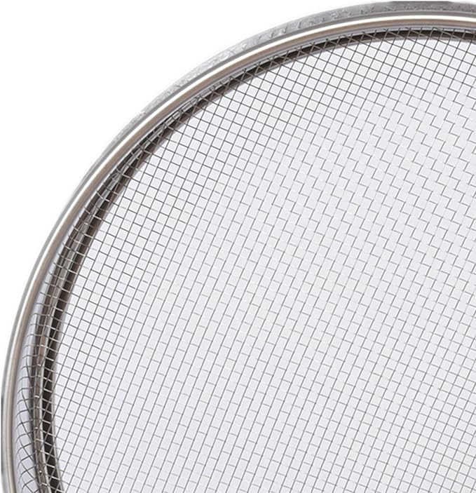 Garden Soil Sifter -10" Sifting Pan-Sieve for Sand Rocks Dirt Compost (1/16”Mesh Screen)
