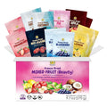 SUNGIVEN Freeze Dried Fruit Mixed for Beauty, Variety Pack of 12 Bag, 7 Kinds of Fruit, Health Snack, Rich in Vitamins, Apple Strawberry Blueberry Lemon Coconut Fig Red-Dates, No Sugar Added, 9.7 oz