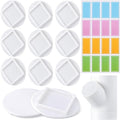 EBaokuup 12 Pcs Hydroponics yPod Caps with Colored Lables, Grow Cubes Cap Compatible with yPod, Plant Grow Pods Cover for Garden Hydroponics Growing System