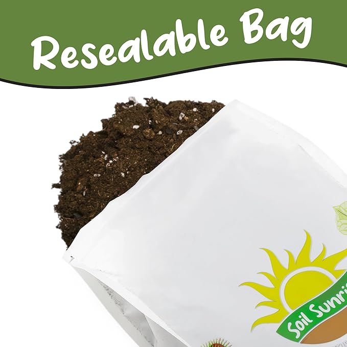 Soil Sunrise Anthurium Plant Potting Soil Mix (8 Quarts) Indoor Houseplant Custom Blend for Flowering Anthuriums