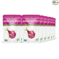 Nature’s Turn Freeze-Dried Dragon Fruit Crisps – Healthy, Gluten-Free, Crispy & Delicious, Plant-Based Snack, Ideal for Cereal, Smoothies, School Lunches, & On-the-Go, Bags of 12 (0.53 oz Each)