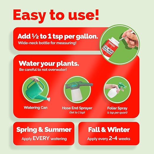 Cal-Mag for Plants Plus Iron and Micros, Calcium and Magnesium, Prevent Common Deficiencies, 2-0-0 CalMag Liquid Plant Fertilizer, 32 oz