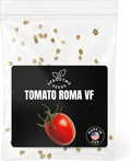 Fall & Winter Roma VF Tomato Seeds for Indoor & Outdoor Planting – 50+ Non-GMO Heirloom Meaty Paste Tomatoes, High Germination (Solanum lycopersicum)