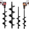ERYTLLY Bulb Planter, Auger Spiral, 1.6 * 9+3 * 12 inch Garden Planter Tool,Hole Digger for Planting Bulb