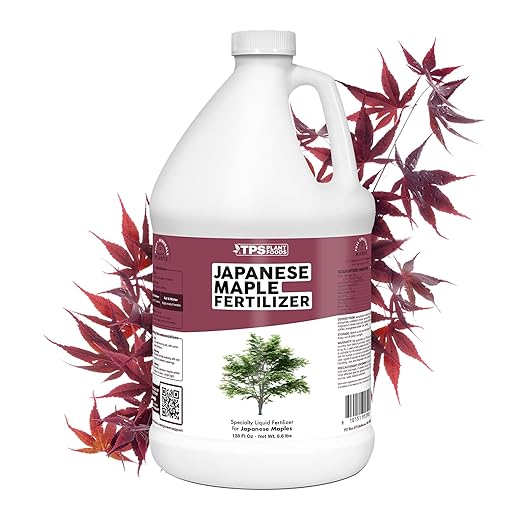 Japanese Maple Fertilizer – Liquid Plant Food for Vibrant Color, Stronger Roots & Healthy New Growth, 1 Gallon