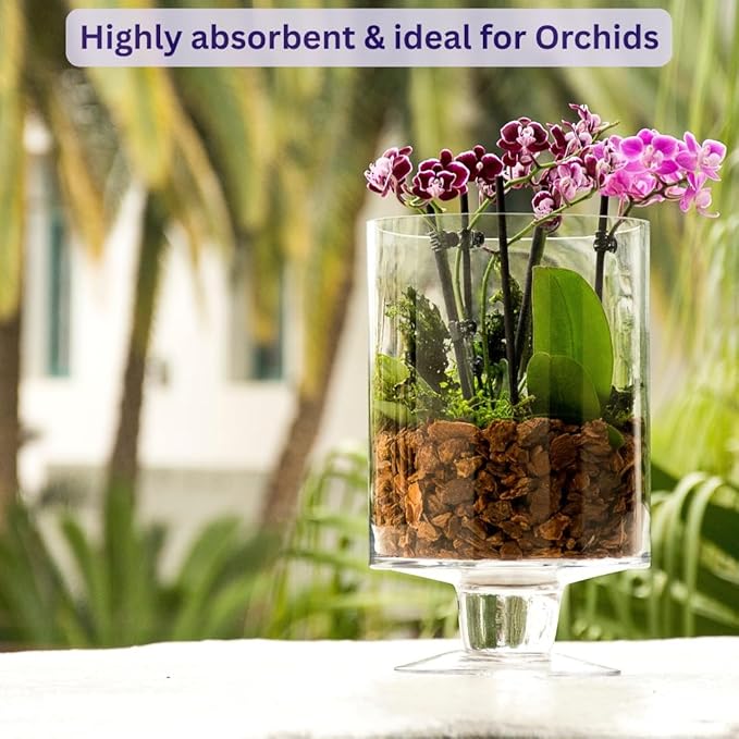 SuperMoss (23120) Orchid Potting Bark, Natural Brown, 1560 cu In. (Package May Vary)