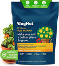 BugHut Soil Wizard Organic Soil Amendment – All Purpose Plant Food for Houseplants, Vegetables, Flowers, and Herbs - Chemical-Free Nutrient Source for Indoor & Outdoor Gardens - 8 lbs.