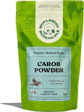 Worldwide Botanicals Organic Carob Powder, Medium Roast – 1 lb – Caffeine Free Cocoa Alternative – Low Fat Super Food with Natural Sweetness– Gluten Free, Kosher, 16 ounces